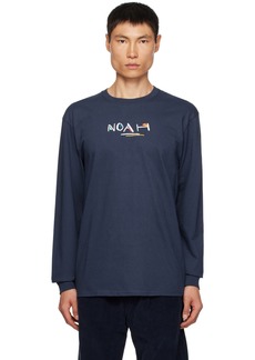 Noah Navy Painter Long Sleeve T-Shirt