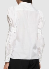 Noir Broad Double Collar Cotton Shirt
