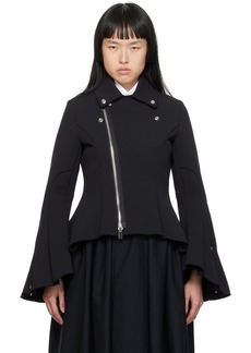 Noir Kei Ninomiya Black Peplum Jacket