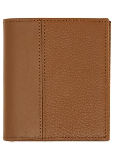 Nordstrom Midland Compact Leather Wallet in Tan Caramel at Nordstrom