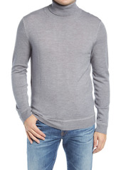 Men's Nordstrom Signature Merino Wool Garment Dye Turtleneck Sweater