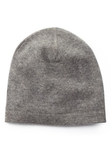 Nordstrom Wool & Cashmere Beanie in Grey Heather at Nordstrom Rack