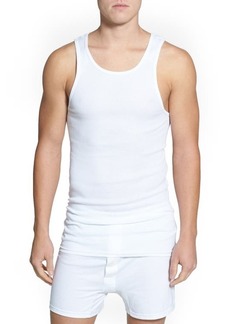 Nordstrom 4-Pack Supima Cotton Athletic Tanks