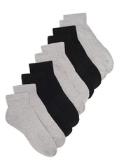 Nordstrom 5-Pack Ankle Socks in Light Heather Grey -Black at Nordstrom Rack