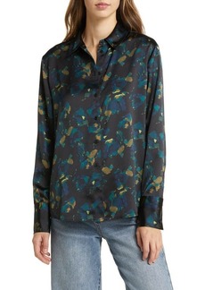 Nordstrom Abstract Floral Button-Up Shirt