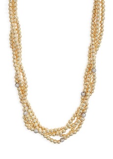 Nordstrom Braided Ball Chain Collar Necklace