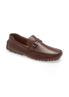 Nordstrom Bryce Bit Driving Shoe in Brown Leather at Nordstrom Rack