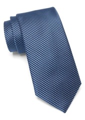 Nordstrom Caldwell Mini Geometric Pattern Silk Tie