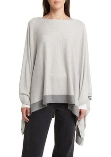 Nordstrom Cotton & Cashmere High-Low Poncho