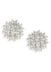 Nordstrom Cubic Zirconia Statement Cluster Stud Earrings