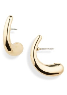 Nordstrom Curved Droplet Stud Earrings