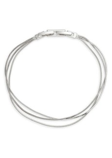 Nordstrom Demi-Fine Triple Strand Chain Bracelet