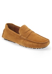 Nordstrom Driving Penny Loafer in Tan Leather at Nordstrom Rack