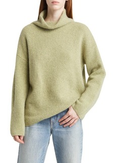 Nordstrom Fuzzy Cowl Neck Sweater