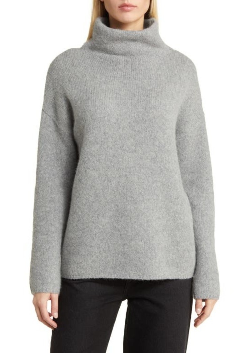 Nordstrom Fuzzy Cowl Neck Sweater