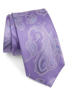 Nordstrom Gilligan Paisley Silk Tie in Purple at Nordstrom Rack