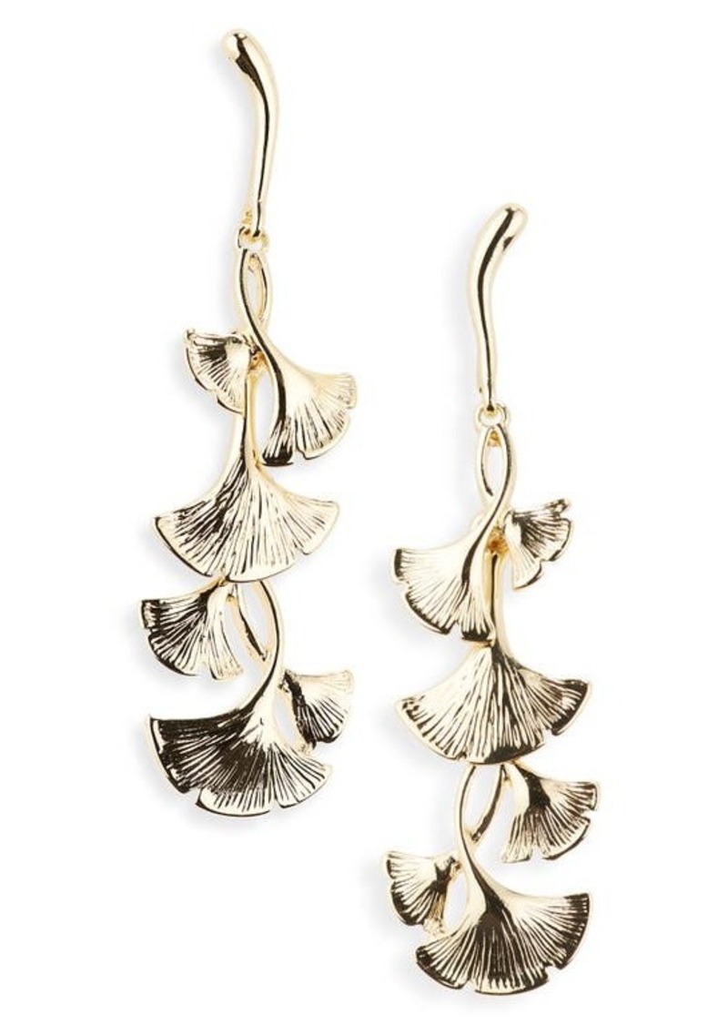 Nordstrom Gingko Leaf Drop Earrings