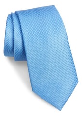Nordstrom Hailey Solid Silk Tie in Light Blue at Nordstrom