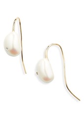 Nordstrom Imitation Pearl Threader Earrings