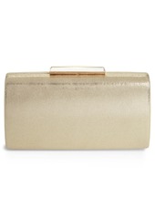 Nordstrom Jewel Clasp Minaudiere in Metallic Gold at Nordstrom