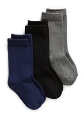 Nordstrom Kids' Assorted 3-Pack Dress Socks