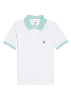 Nordstrom Kids' Embroidered Piqué Polo