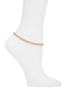 Nordstrom Layered Chain Anklet