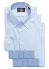 Nordstrom 3-Pack Classic Fit Non-Iron Dress Shirts