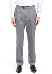 Nordstrom Classic Smartcare™ Pleated Supima® Cotton Dress Pants