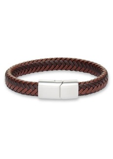 Nordstrom Men's Woven Leather Bracelet