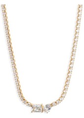 Nordstrom Mixed Cubic Zirconia Tennis Necklace