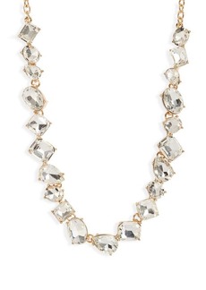 Nordstrom Mixed Cut Crystal Collar Necklace