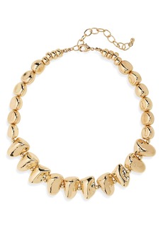 Nordstrom Molten Nugget Collar Necklace in Gold at Nordstrom Rack