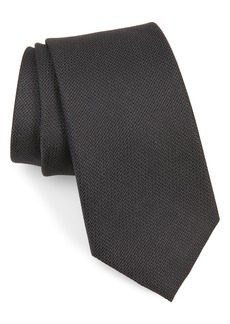 Nordstrom Morton Silk Tie in Black at Nordstrom Rack