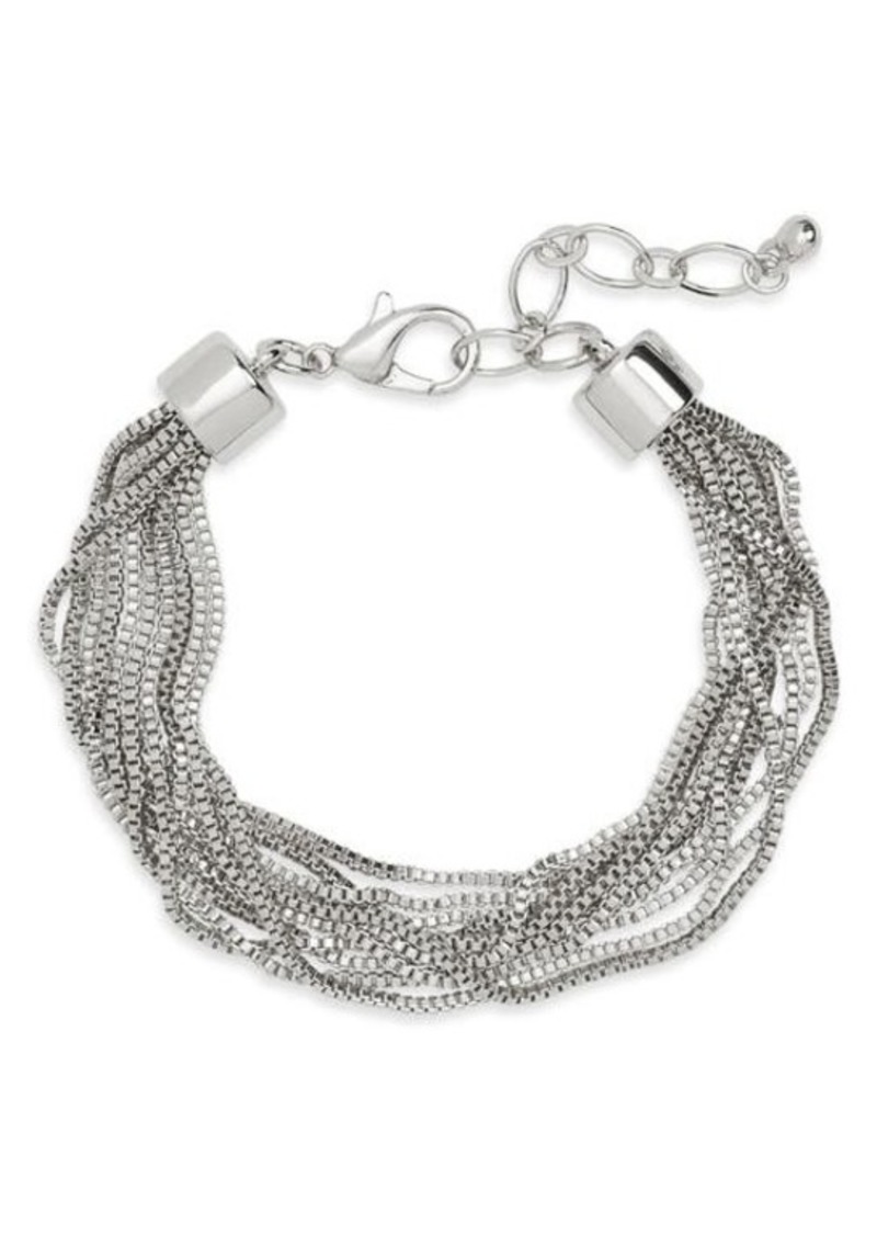 Nordstrom Multistrand Box Chain Bracelet