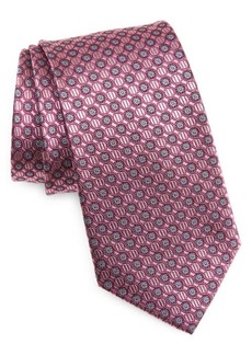 Nordstrom Neat Silk Tie in Pink at Nordstrom