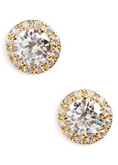 Nordstrom Halo Cubic Zirconia Stud Earrings