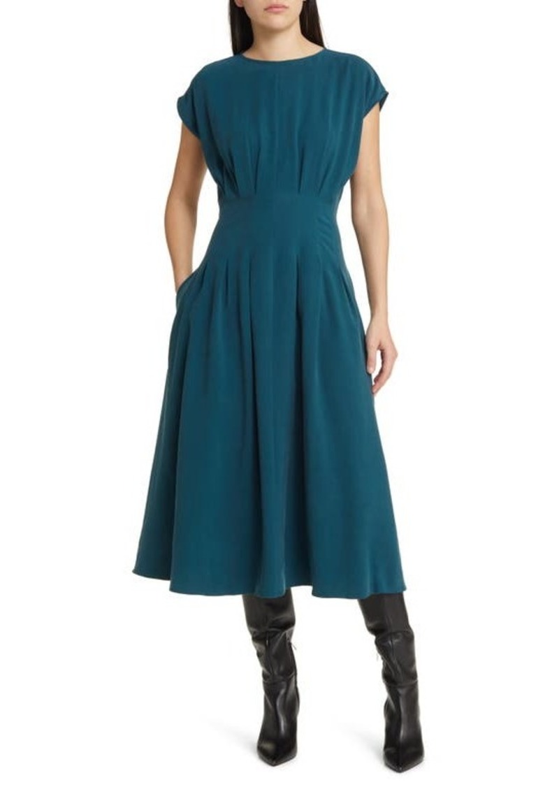 Nordstrom Pleated A-Line Dress