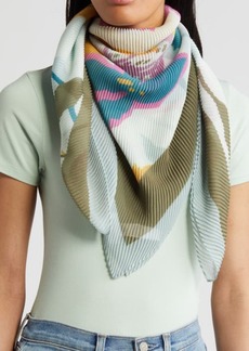 Nordstrom Pleated Square Scarf