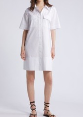 Nordstrom Poplin A-Line Shirtdress