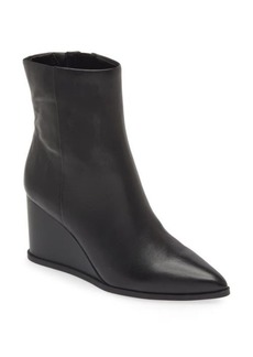 Nordstrom Prince Pointed Toe Wedge Bootie