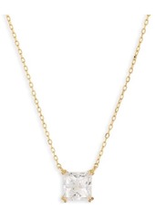 Nordstrom Princess Cut Cubic Zirconia Pendant Necklace