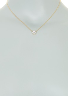 NORDSTROM RACK Cubic Zirconia Pendant Necklace in Clear- Gold at Nordstrom Rack