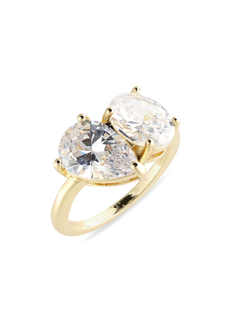 NORDSTROM RACK CZ Mix Shape Ring in Clear- Gold at Nordstrom Rack
