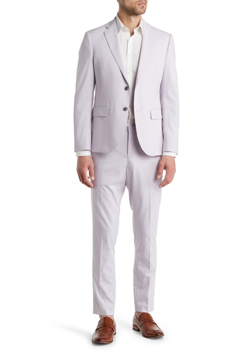 NORDSTROM RACK Extra Trim Fit Suit in Purple Puff at Nordstrom Rack