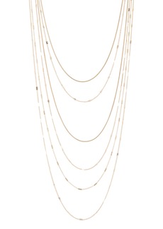 NORDSTROM RACK Layered Chain Necklace in Gold at Nordstrom Rack