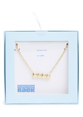 NORDSTROM RACK Mama Cubic Zirconia Pendant Necklace in Clear- Gold at Nordstrom Rack