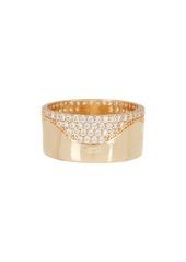 NORDSTROM RACK Pavé Cubic Zirconia Arch Ring in Clear- Gold at Nordstrom Rack