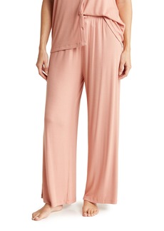 NORDSTROM RACK Ribbed Tranquility Lounge Pants in Pink Glass at Nordstrom Rack