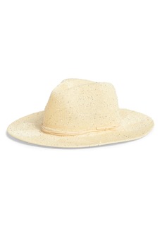 NORDSTROM RACK Sequin Knit Panama Hat in Ivory Combo at Nordstrom Rack